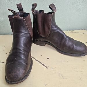 R.M. Williams Comfort Craftsman Leather Chelsea Boots 10 Wide